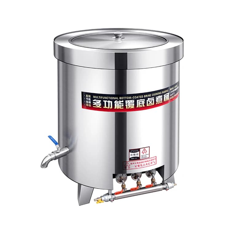 Commercial Boiling 300 Liter Boil Kettle Electric Boiler Pot For Cooking