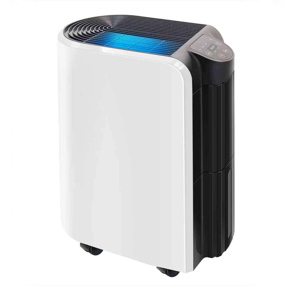 Deumidificatore d'Aria da 20L per Uso Domestico, Silenzioso con Grande Serbatoio d'Acqua