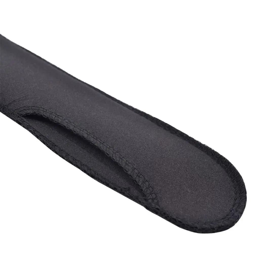 Multifunctional Elastic Fishing Rod Bag Portable Foldable Rear Cane Bag Black Fishing Equipment Bag