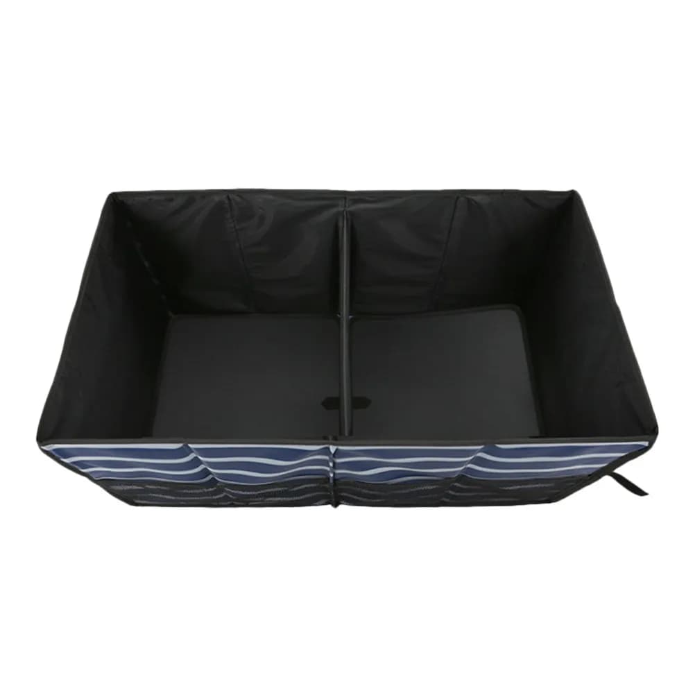 Organizer per Bagagliaio Auto da 75L, Contenitore Pieghevole Resistente per SUV, Camion, Campeggio, Organizzazione Carico, Contenitore Auto