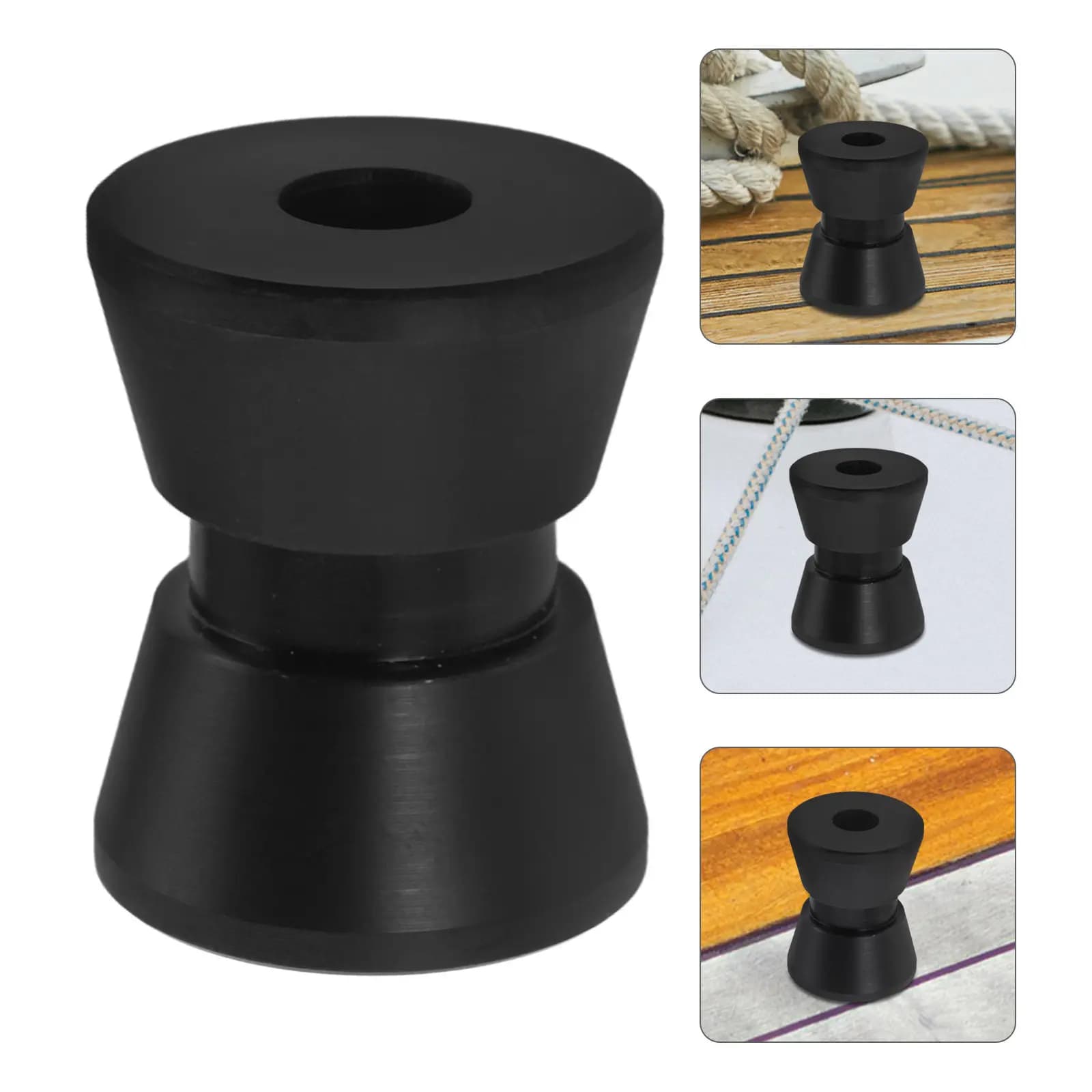 Rullo di Ancoraggio in Nylon ad Alta Resistenza 2x1,5 Pollici per Imbarcazioni, Yacht, Piccole Barche, Sistema di Guida Ancora Marina