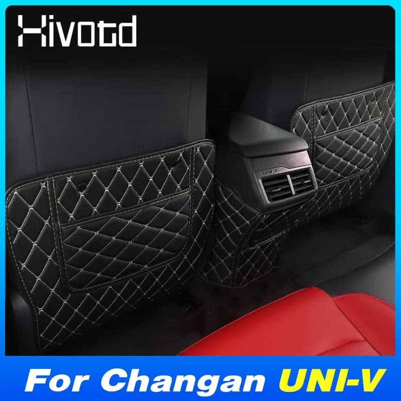 Anti-Graffio Protective Mat for Leather Seats, Anti-Spork Cover for Changan UNI-V 2022-2023, Interior Accessories and Styling
