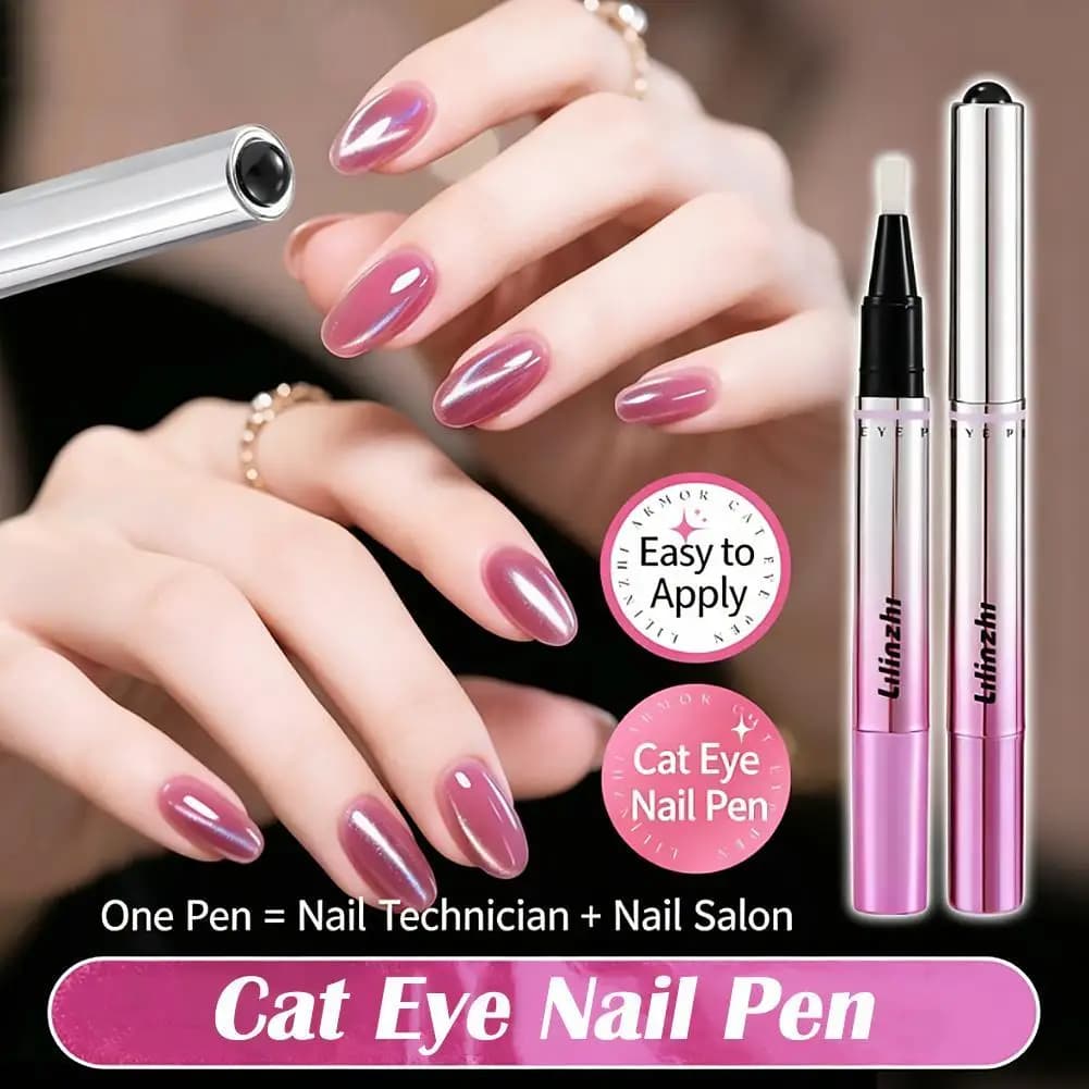7 In 1 Cat Eye Nail Gel Pen Magnetic Nail Polish Builder Base Top Coat All In One UV LED Soak Off Nail Art Gel