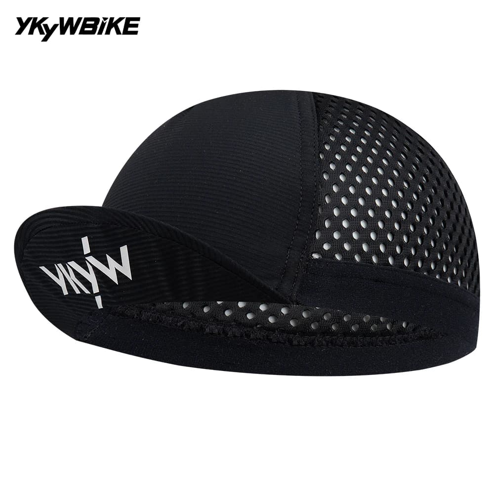 YKYWBIKE 2026 Cappellini da ciclismo sotto il casco Sport all'aria aperta Cappellini da corsa Cappelli da bicicletta unisex traspiranti Cappellino da bici da strada MTB con tesa