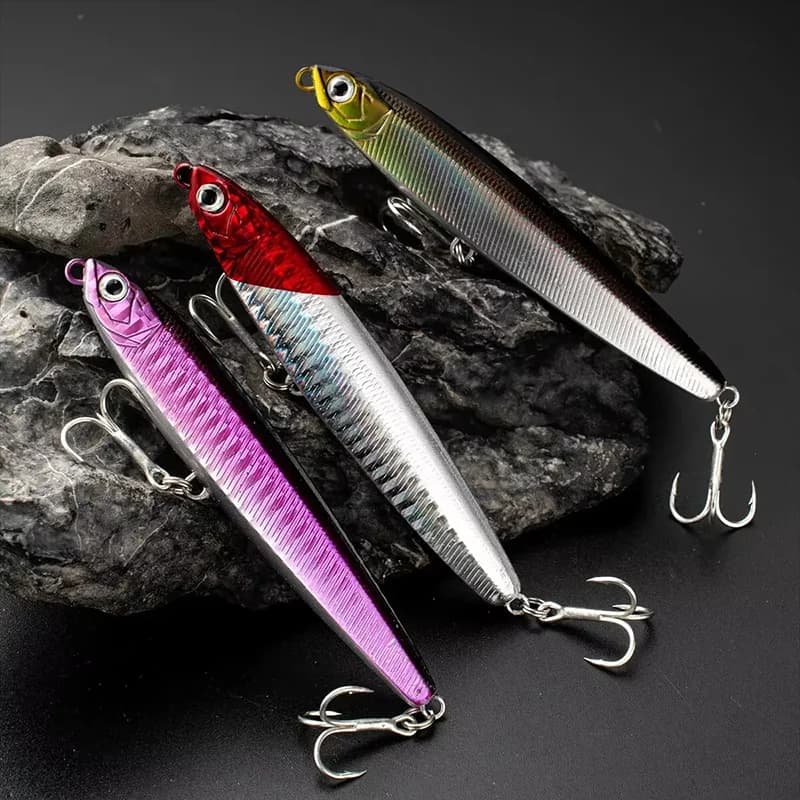 Matita Affondamento Pesi per esche da pesca 10-24g Attrezzatura da pesca per basso Esche Accessori per la pesca Esche per acqua salata Esche per pesci Esca per traina