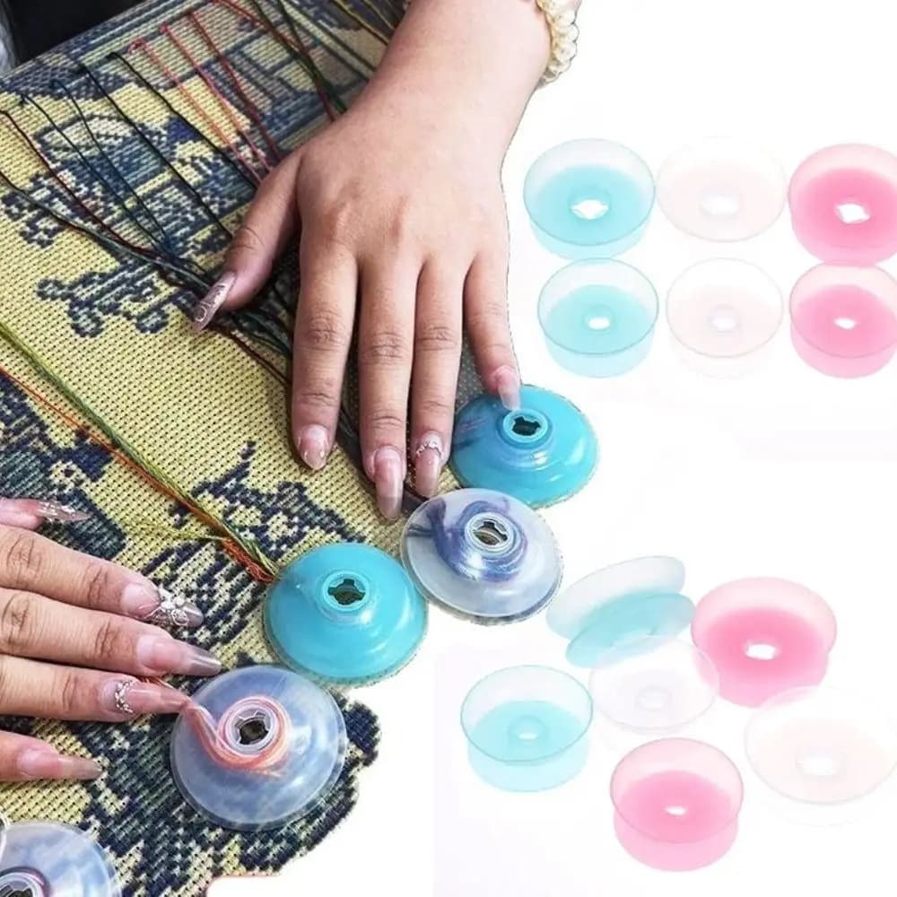Empty Spools Empty Bobbin Spools Bobbin Spools DIY Ribbon Cross Stitch Tool Sewing Bobbins Embroidery Thread Winding Tool