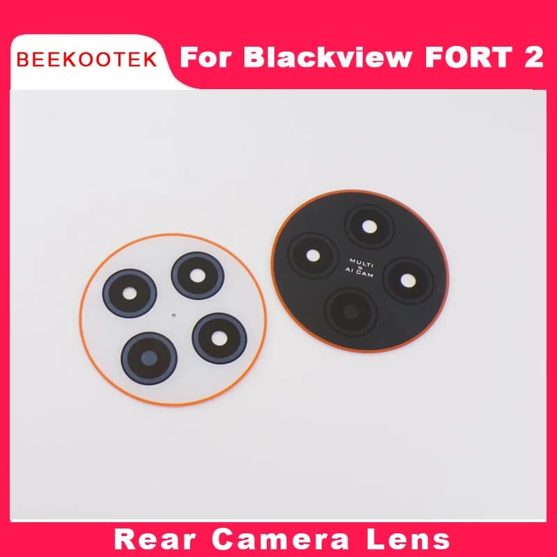 New original lens for Blackview FORT 2 rear camera, glass cover for rear camera for smartphone Blackview FORT 2