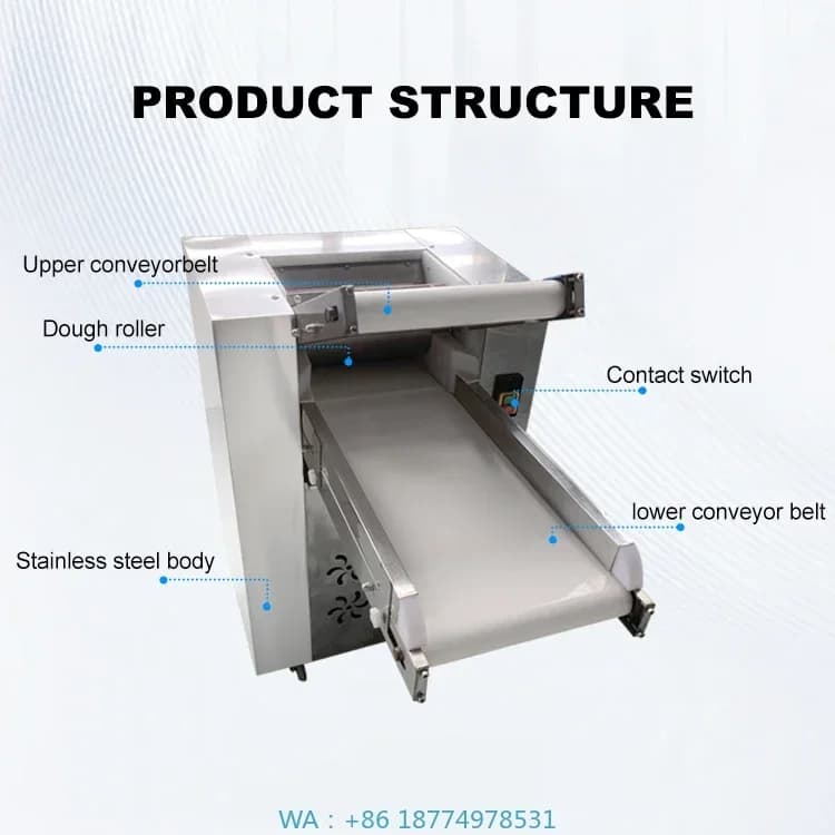 Impastare la cucina Pizza 18 pollici pieghevole a mano 40 cm Nuovo prodotto Pressa elettrica per impasto Gioca a macchina per il pane Sfogliatrice per mais
