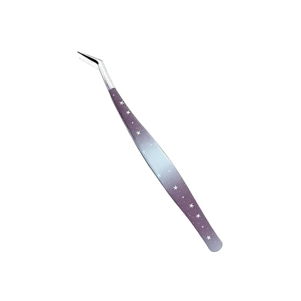 Stainless Steel Curve Pliers, High Precision Antistatic Pliers for Fin Eyelashes, Extension Grips