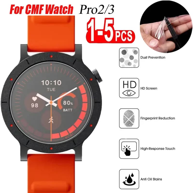 Pellicola salvaschermo idrogel per CMF By Nothing Watch Pro 3 2 Smart Watch Pellicola morbida antigraffio non in vetro per CMF Watch Pro 3