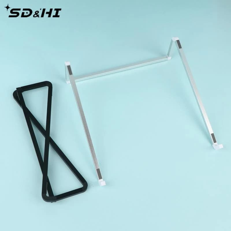 Adjustable New Laptop Stand Notebook Heatsink Riser Bracket Aluminum Ergonomic Foldable Portable Desktop Holder