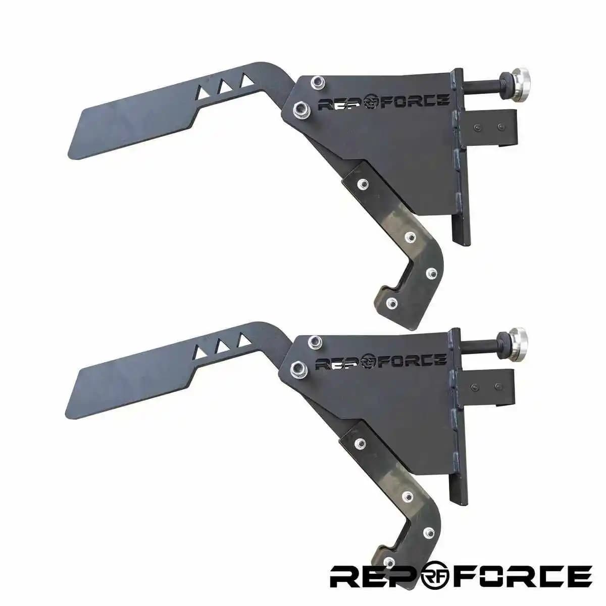 Rack for squat, accessories, squat hook with automatic return, 42KG weight, 20MM steel cut