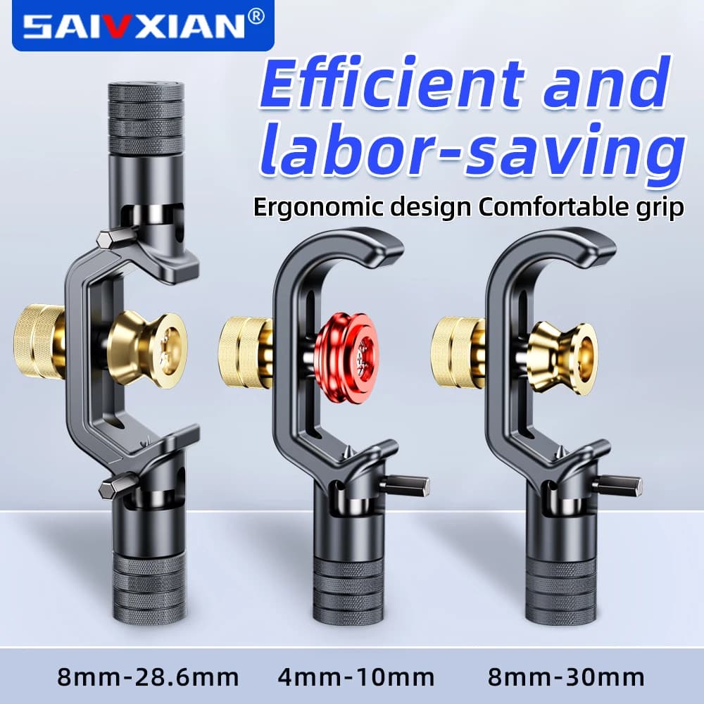SAIVXIAN Spellafili blindati 4-10mm e 8-28mm Tagliacavi ottici Strumento spelafili per fibra ottica Taglierina per giacca Taglierina per guaina