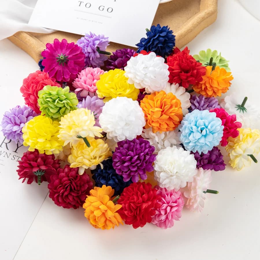 Fiori Artificiali in Seta, Ortensie per Esterni, Ghirlande da Giardino, Bouquet da Sposa, Decorazioni per Feste, Casa, Tavolo, Fai da Te, Regalo, Scatola per Caramelle