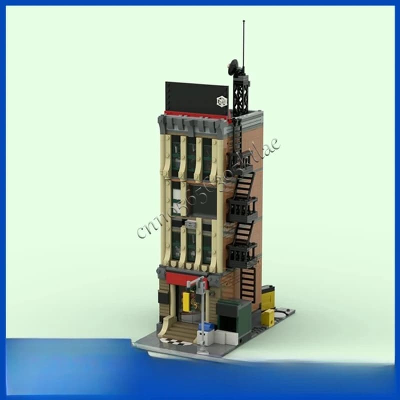 602PCS Compatible set Customize Modular Daily Bugle Building Blocks Model Set Bricks Assembly Children Gifts