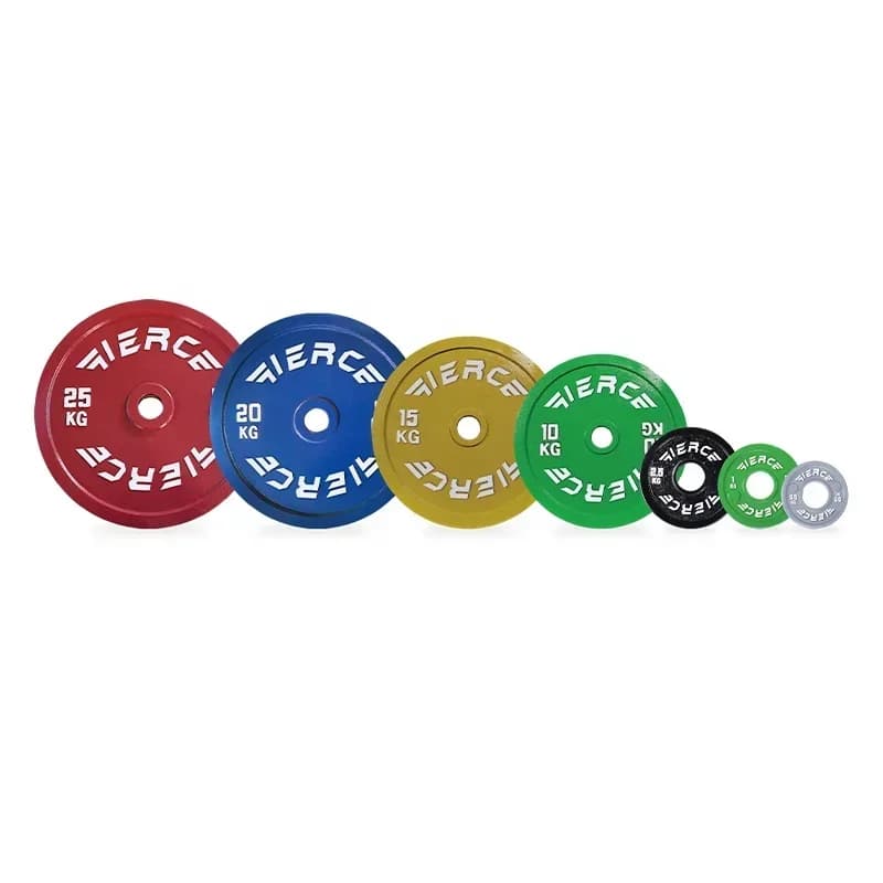 Dischi per bilanciere, dischi per powerlifting, dischi per sollevamento pesi, dischi in acciaio calibrati per powerlifting