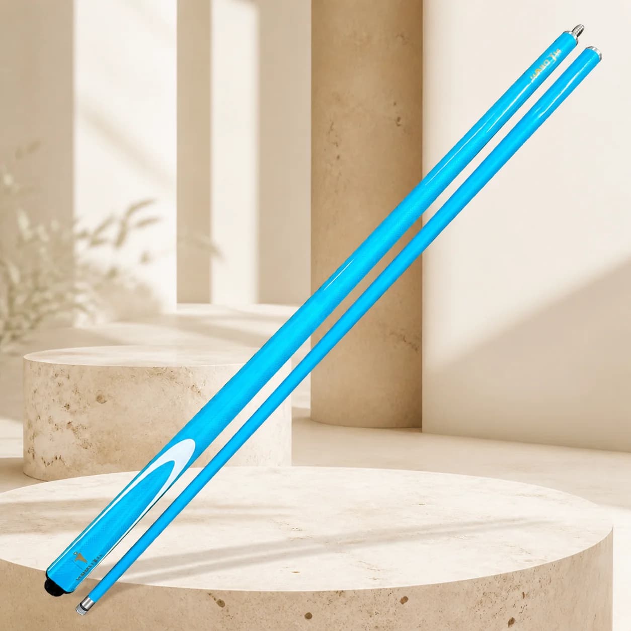 1/2 Split Billiard Cue Professional Fiberglass Billiards Pool Cue Exquisite Patterns Various Styles