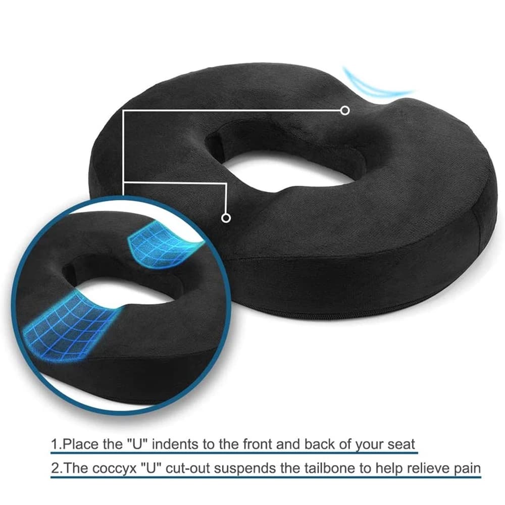 Cushion cushion seat cushion for hemorrhoids coccige orthopedic pregnancy seat, Sciatica, prostate chair for Memory Foam