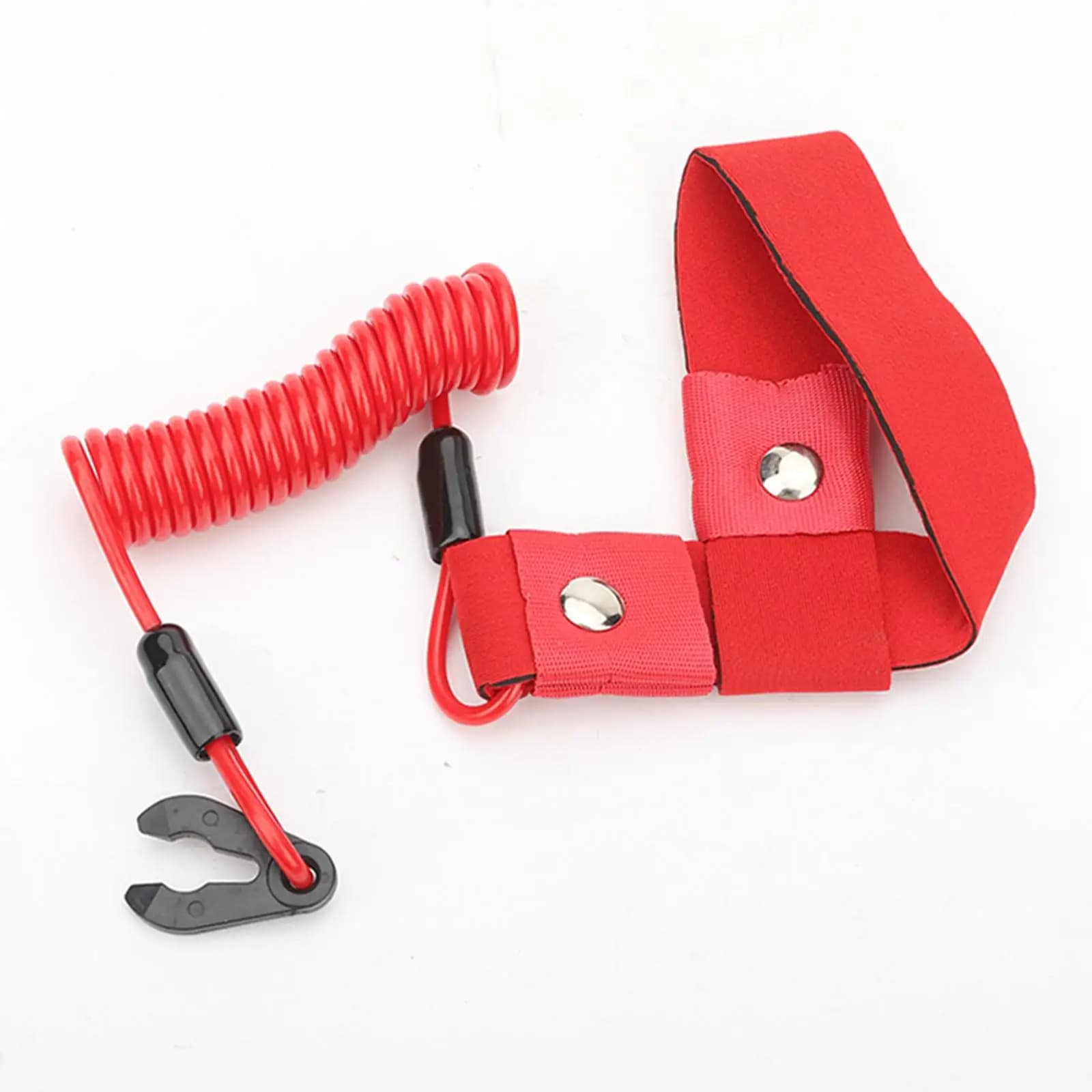 Marine Engine Stop Lanyard Spring Rope EW2-68348-00-00 Boat Motor Safety Tether for Yamaha Outboard Parts Accessory