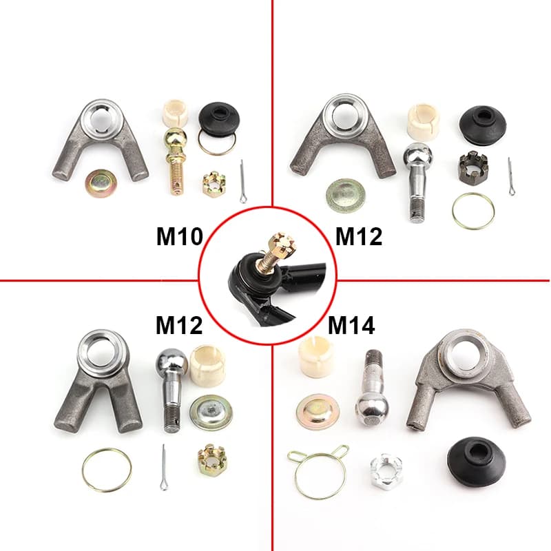 M10/M12/M14 Kit giunto sferico braccio oscillante per cinese 110cc 125cc 150cc 200cc 250cc ATV Go Kart UTV Buggy Quad elettrico parti di bici