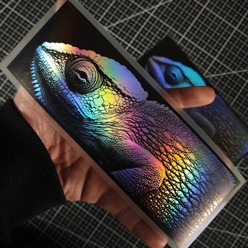 Adesivi stile Chameleon JDM, effetto laser, decalcomanie universali in vinile per automobili