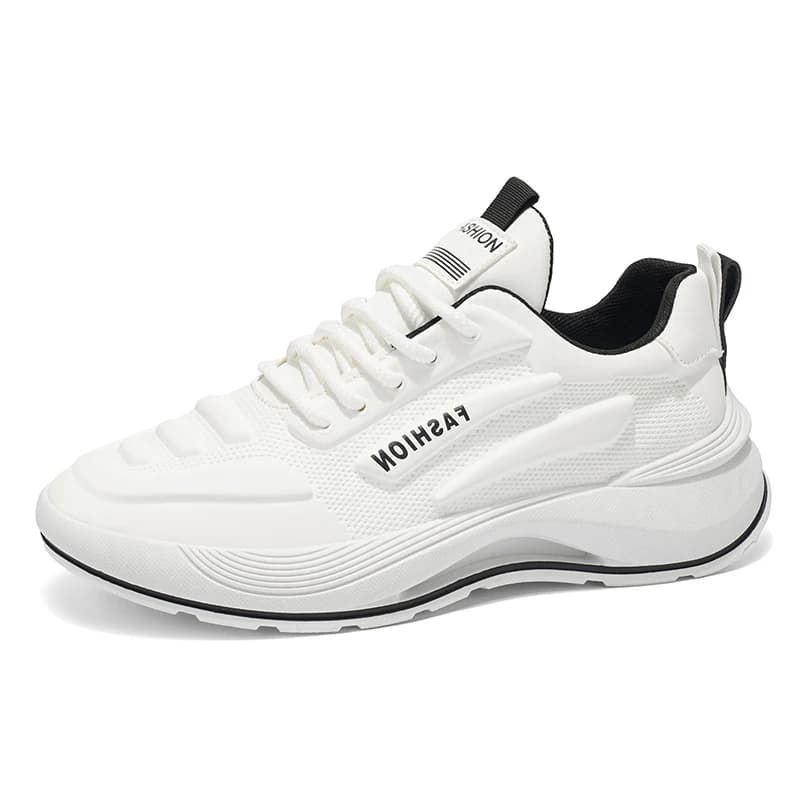 Summer Daily Fitness Sneakers Men Hollow Fine Mesh Breathable Anti Abrasion Elastic Outsole Casual Sport Footwear