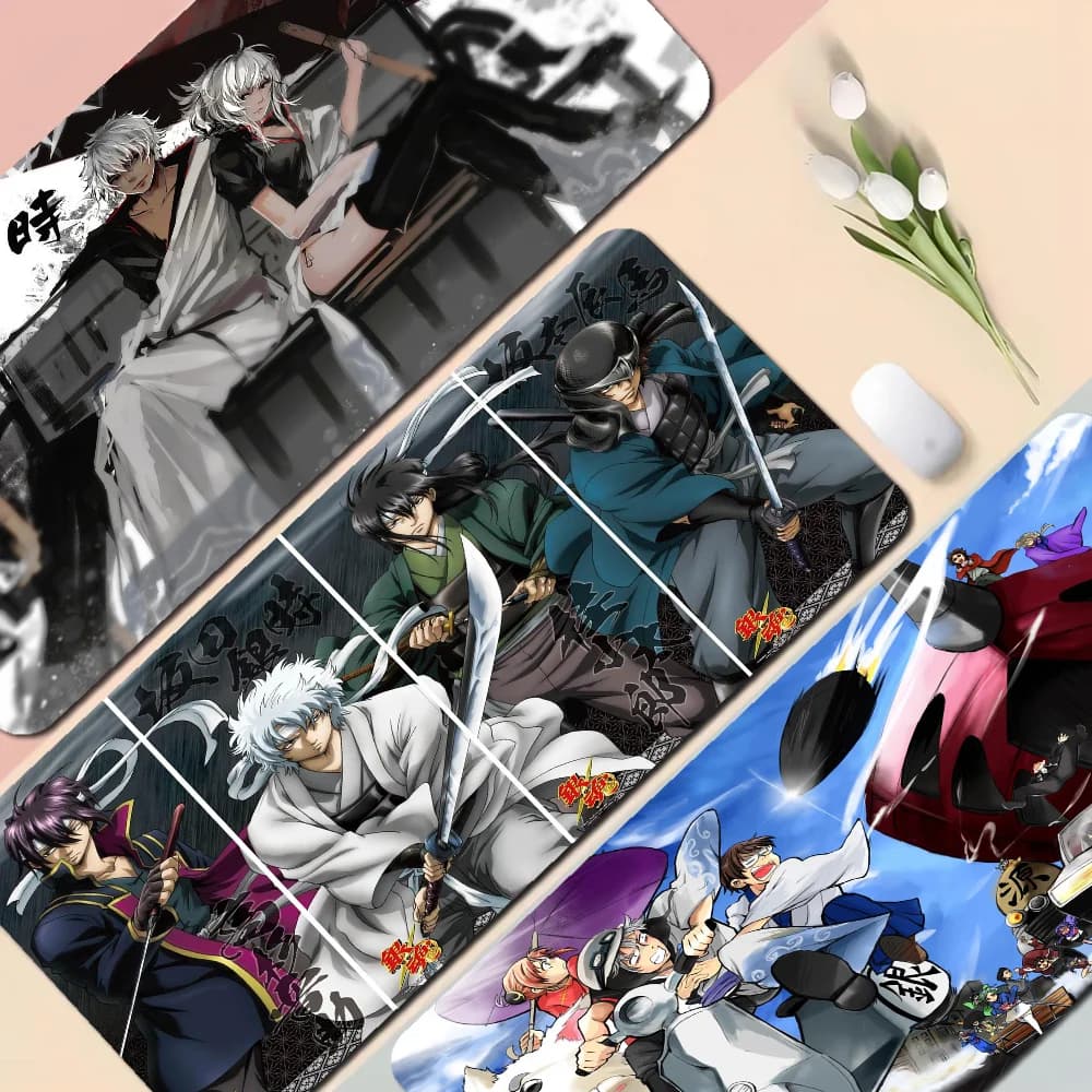 Anime Gintama Mousepad Boy Pad tappetino per mouse da gioco in gomma naturale dimensioni per Gaming World Of Tanks CS GO Zelda