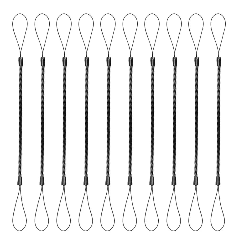 10 Pezzi Cinturino a Molla per Penna, Cordino Elastico Anti-Caduta per Stilo, per Penne Touch, Tablet, Strumenti da Disegno, Uso Esterno
