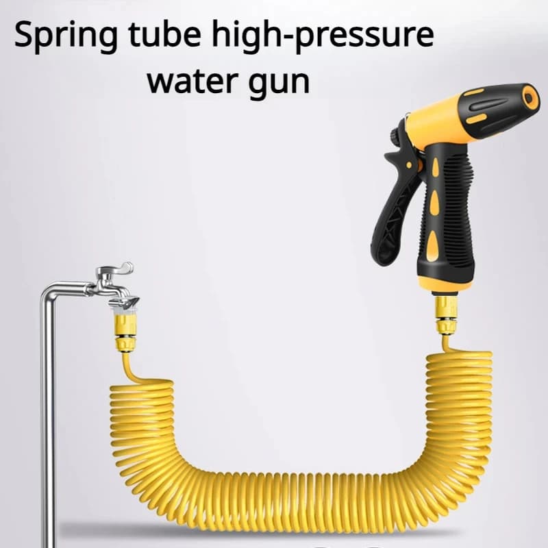 Telescopic water pipe with high pressure nozzle Car wash tool set Extension pipe pressure cleaner