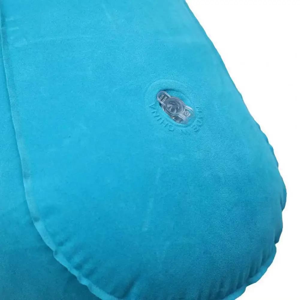 Multi-use Travel Pillow Multi-functional Travel Pillow Leak-proof Thicken Lumbar Support Wedge Portable Flocked Triangular