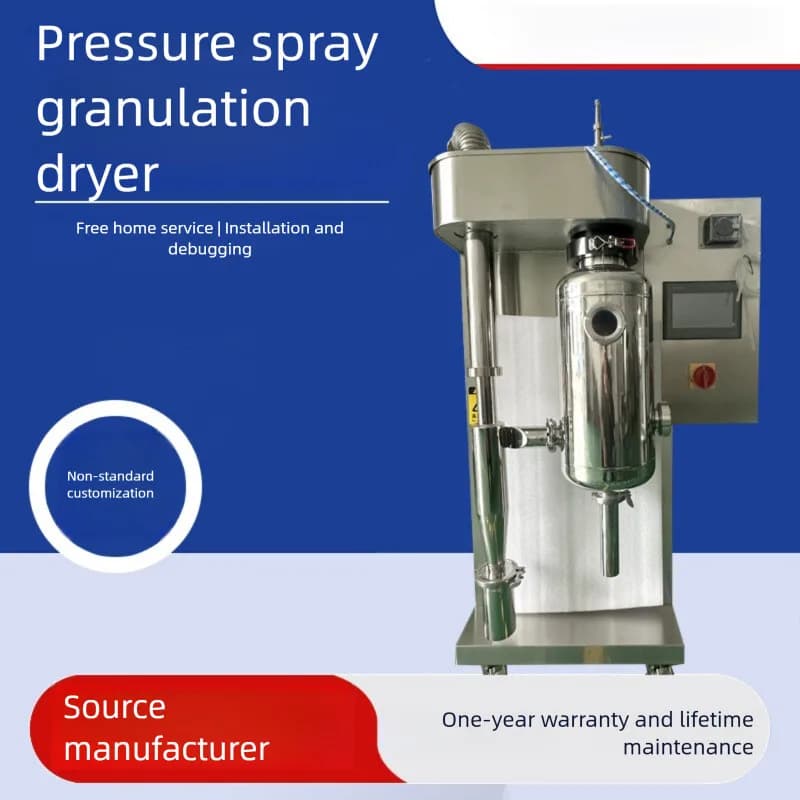 Pressure Granulation Protein Powder Quick Solution Dryer Equipment Coffee Production Line Spray Dryer