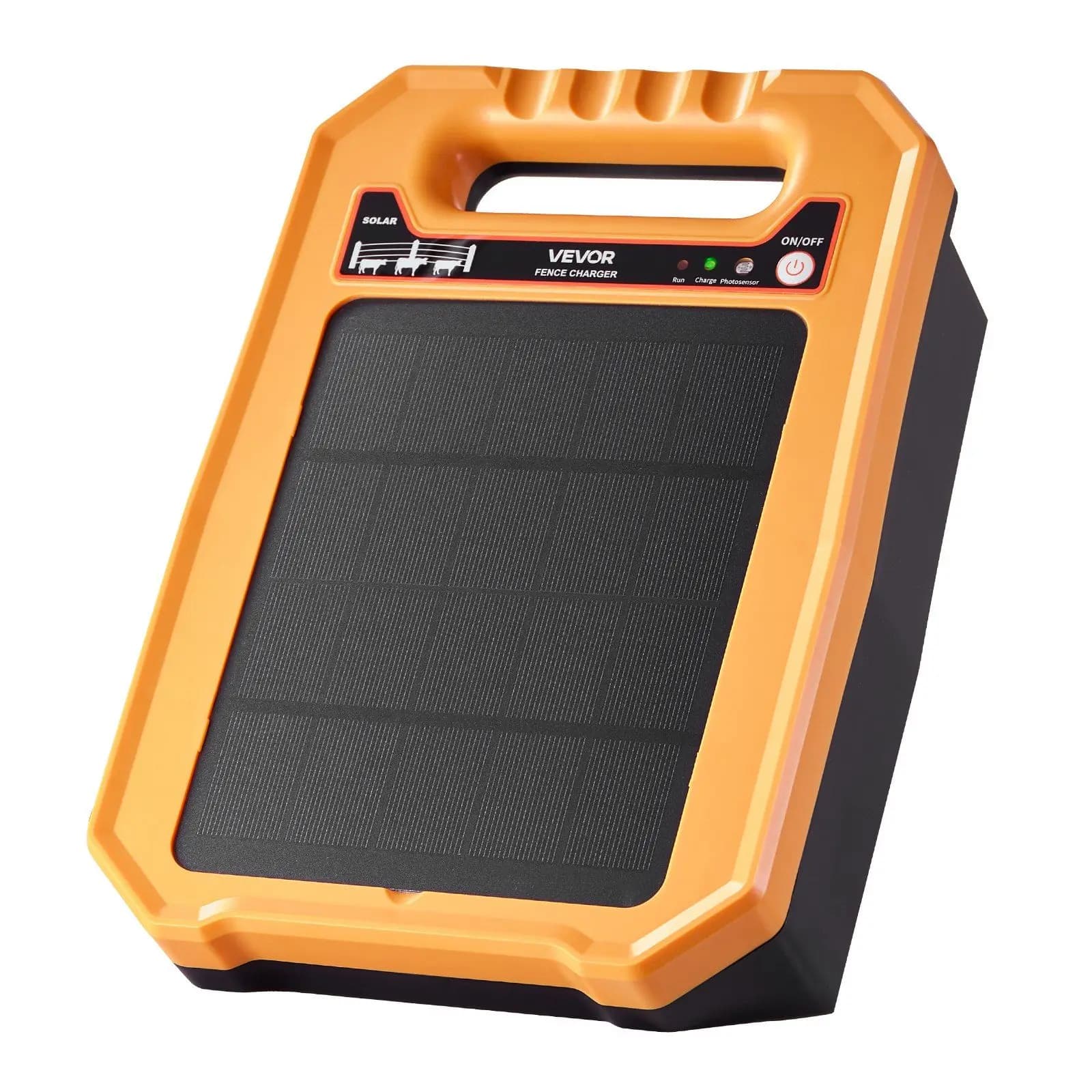 Caricatore per recinzione solare 0,3J Energizzatore per recinzione elettrica con portata di 1,86 miglia per bestiame