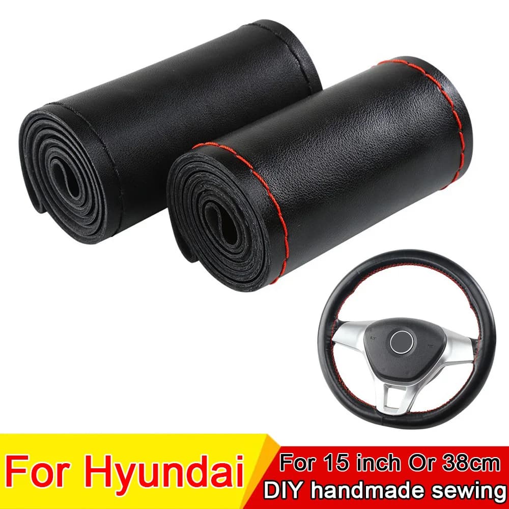 38 cm car cover Microfiber leather cover for Hyundai IX25 IX35 I30 I40 Sonata Santa Fe Creta