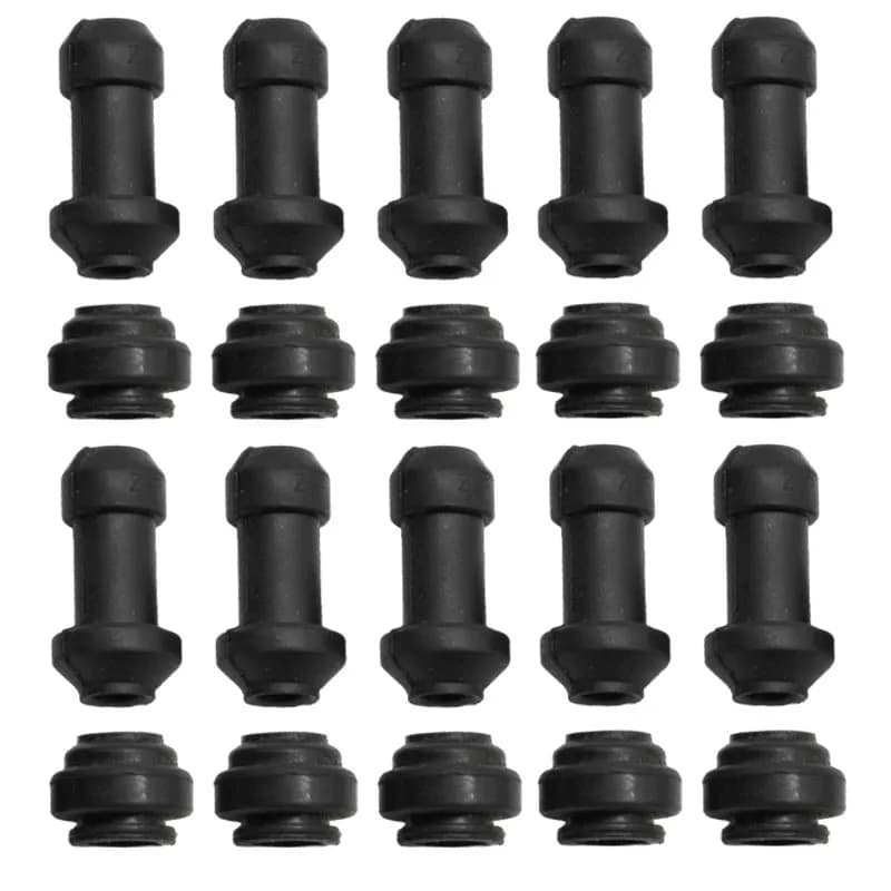 20 pz/10 set moto scooter freno superiore inferiore pompa pinza ammortizzatore manica copertura antipolvere disco in gomma tappo impermeabile