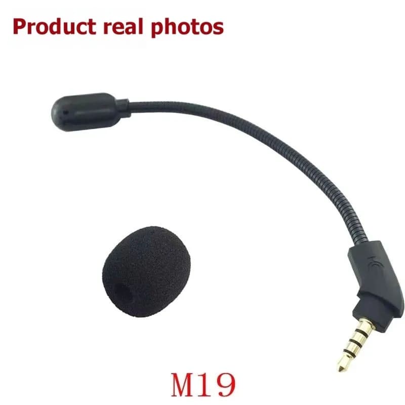 Supporto per microfono staccabile per cuffie da gioco Kingston Hyperx Cloud Revolver S 7.1, microfono con cancellazione del rumore da 3,5 mm-PZZW