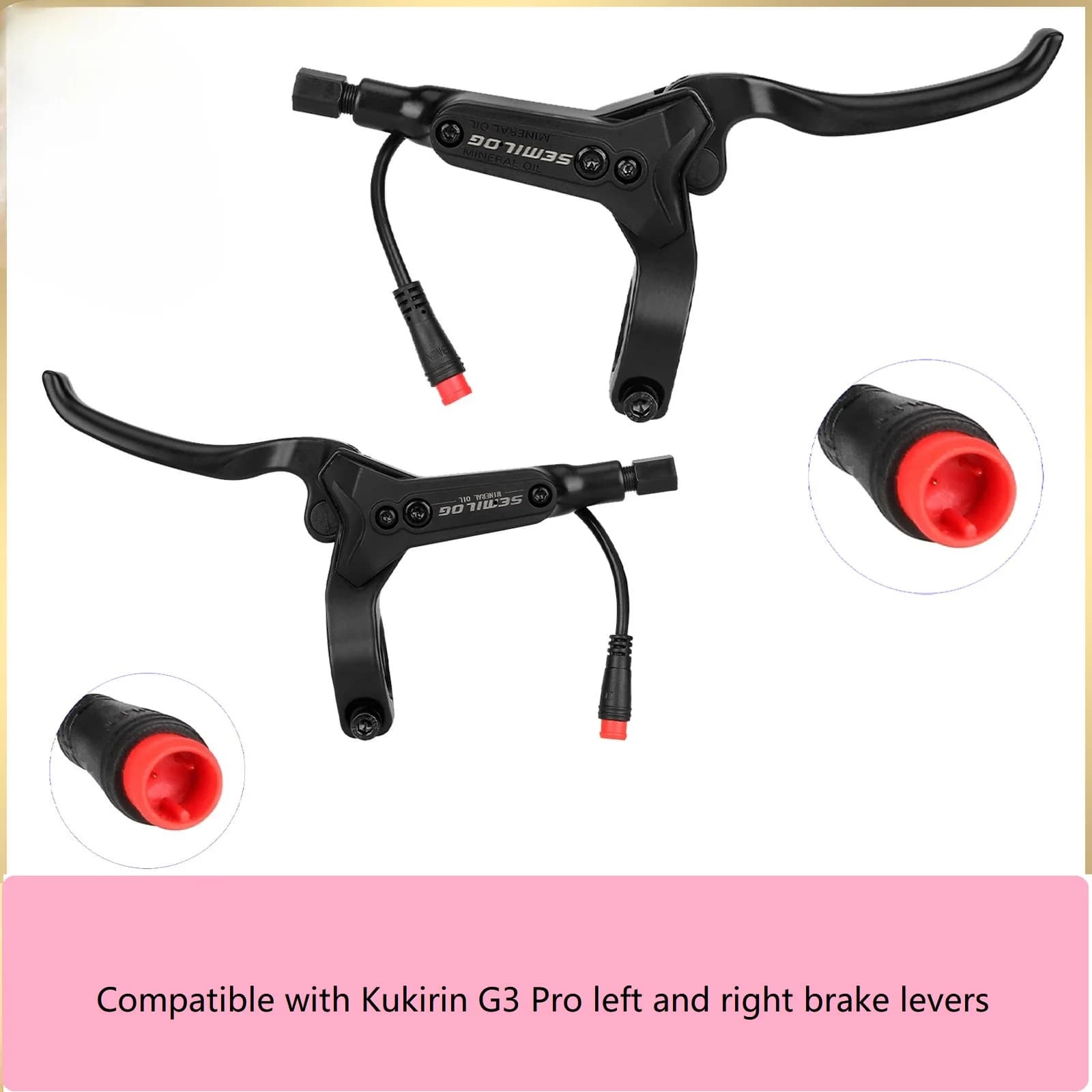 Waterproof brake lever Part left or right brake levers For Kukirin G3 Pro electric scooter