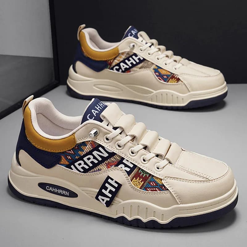 Scarpe da ginnastica sportive da uomo 2026 alla moda, primaverili, comode, con suola spessa, versatili, per il tempo libero