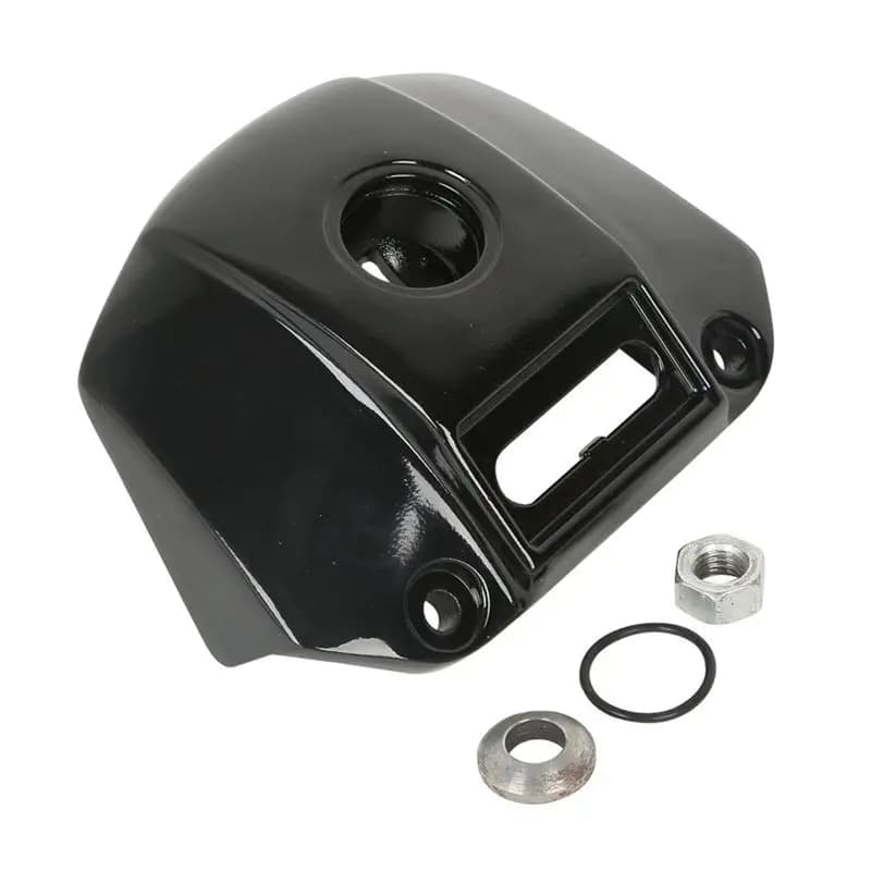 Staffa di Montaggio Lucida per Faro Moto, Compatibile con Sportster XL 883 1200, Copertura Staffa Faro, Supporto Faro