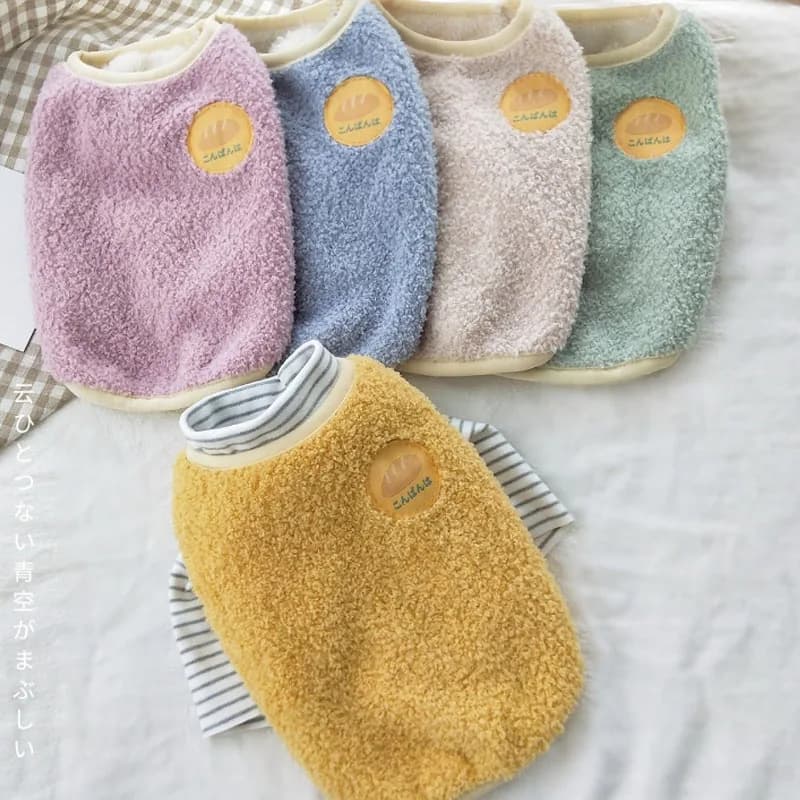 Dog Clothes Winter Fleece Warm Hoodies For Small Dogs Chihuahua Yorkie Pet Costume Pullover Coat Puppy Kitten Hoodie Sweatshirt