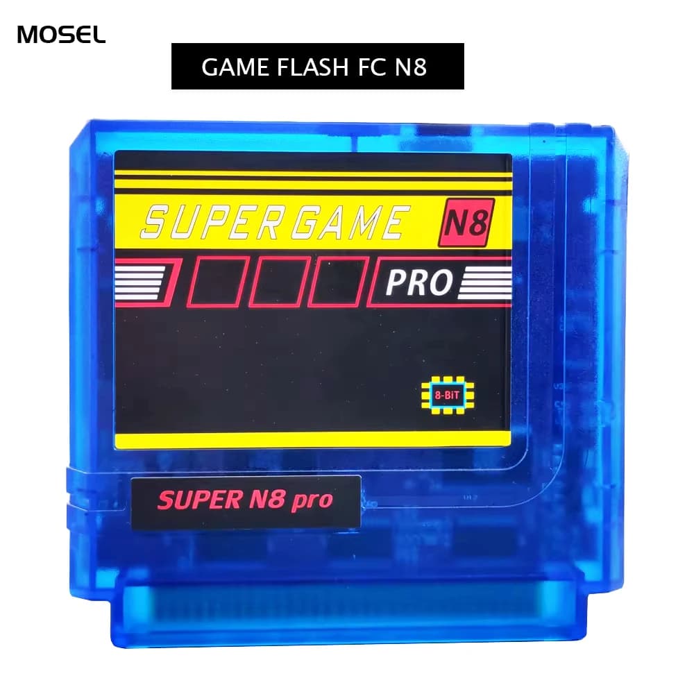 Mosel game flash FC N8 Versione cinese scheda per videogiochi retrò adatta come console di gioco FC