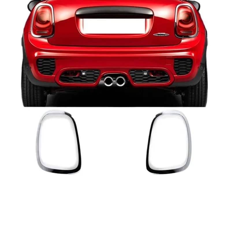 Cornice fanale posteriore cromata anello sinistro/destro per Mini Cooper F55 F56 F57 2013-2019