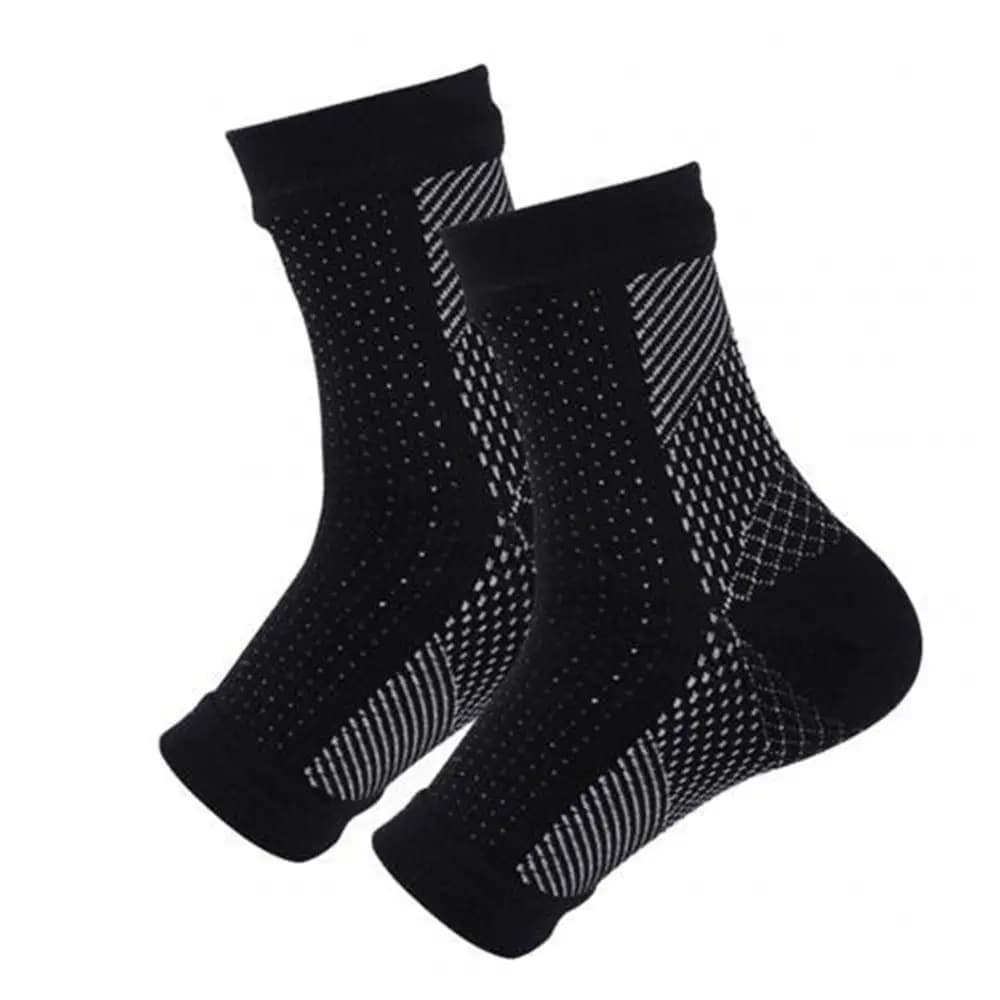 Fascia di protezione di sicurezza sportiva Corsa da basket Avvolgimento del tallone Fasciatura Manica del piede Calzini a compressione Tutore per caviglia Supporto per caviglia