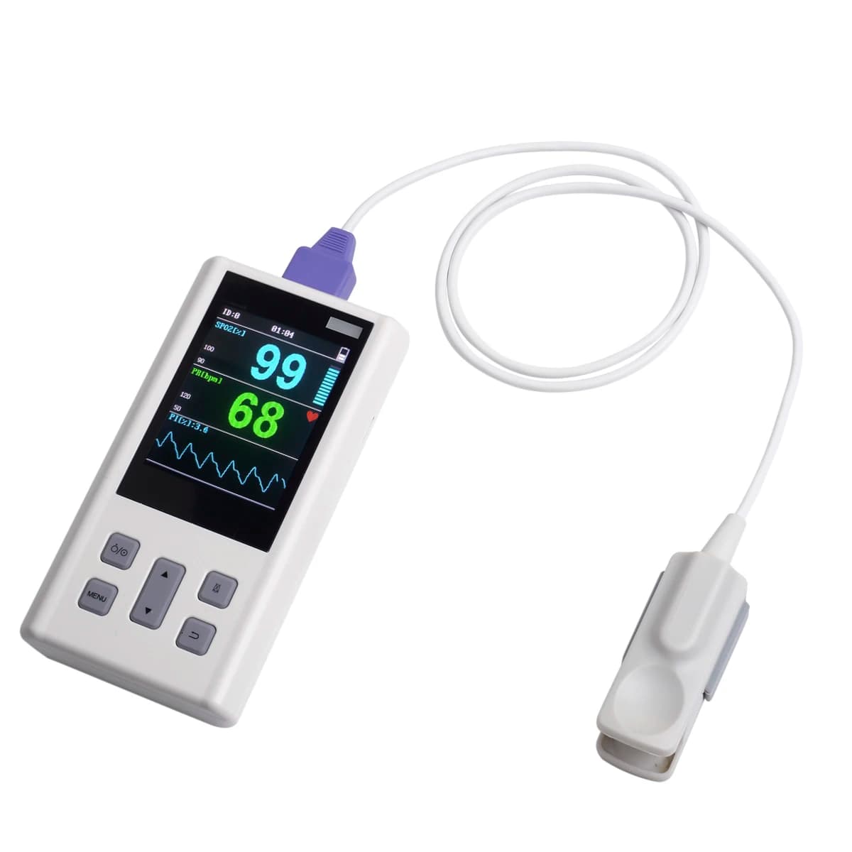 Portable Factory Monitor for Veterinary Vital Signs Pulsossimeters Veterinary Monitor De Signos Vitales Spo2 Monitor