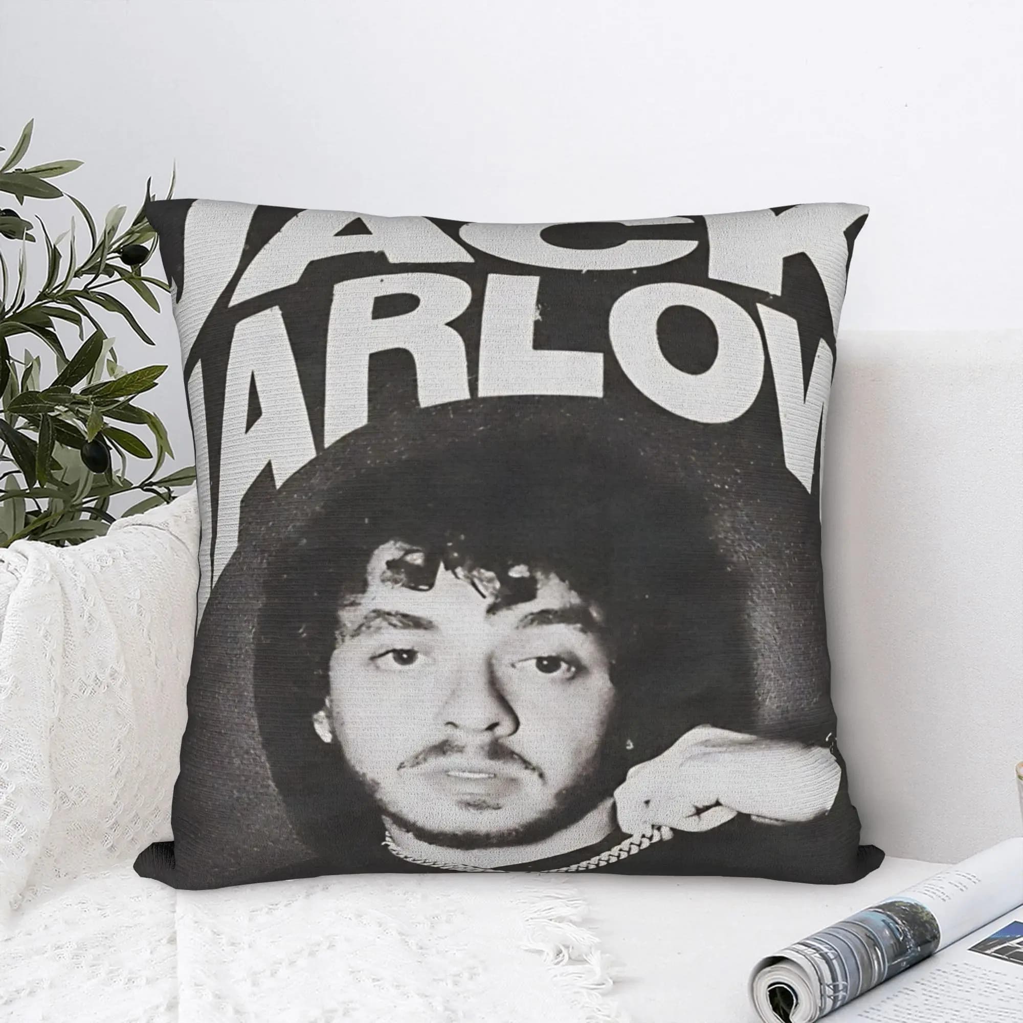 Federa per cuscino Singer Jack Harlow, federa personalizzata per divano, letto, camera da letto, federe originali