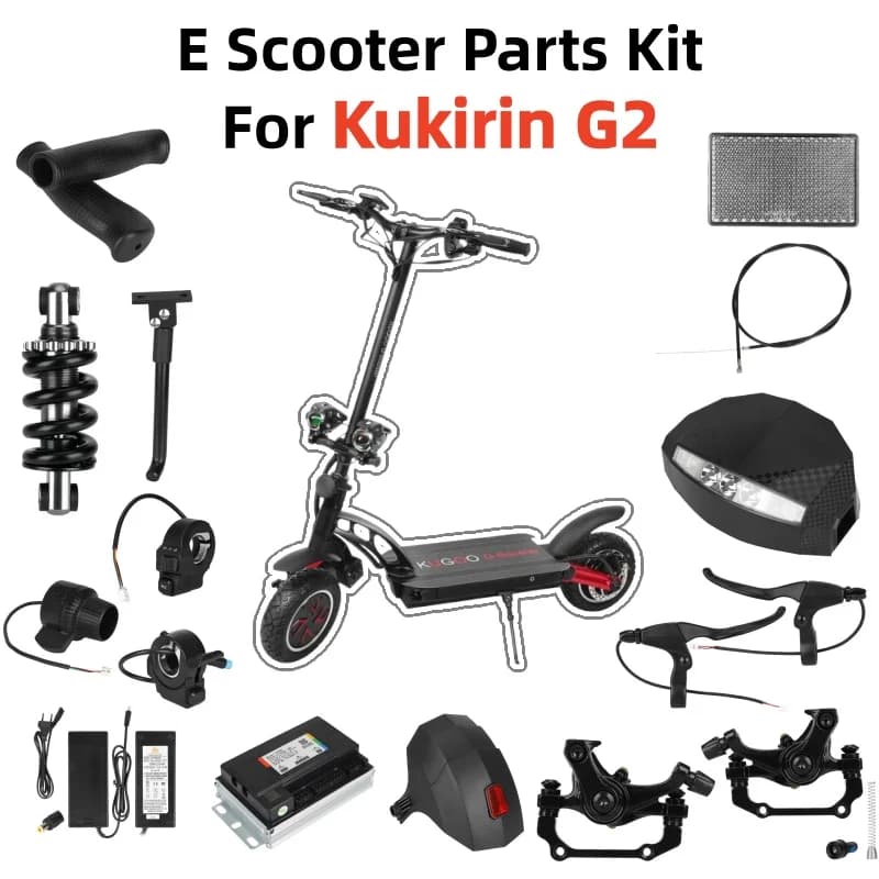 Parti di ricambio originali per scooter elettrico per Kukirin G2 Kit di accessori per scooter E Set di accessori per bici elettrica Pezzo di ricambio G2