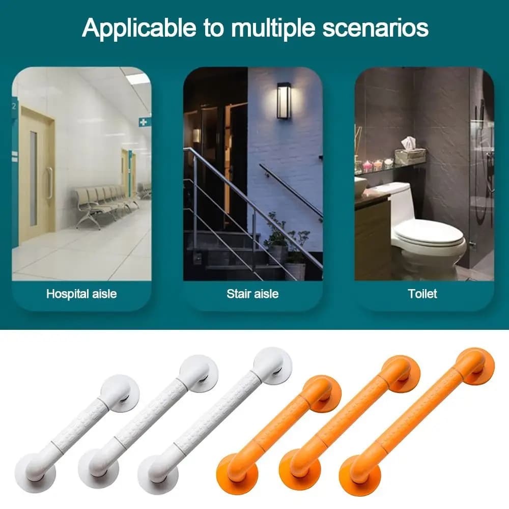 30/40/50cm Stainless Steel Shower Tub Grab Handle Anti Slip Hand Grips Safety Bathroom Aid Grab Bar Towel Rack Bath Hardware