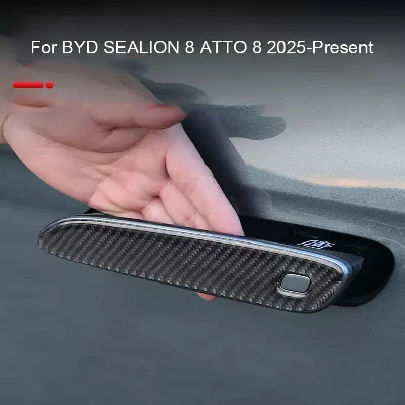 Adesivo Protettivo per Maniglie Porta Auto, Pannello Alzacristalli e Volante Anti-Graffio per BYD SEALION 8 ATTO 8 2025-Oggi