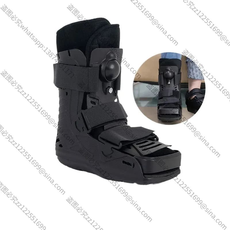 Adatto per Stivale Ortopedico Achilles, Tutore Gonfiabile per Fissaggio Caviglia per Supporto Post-Operatorio di Tibia, Fibula e Frattura della Caviglia