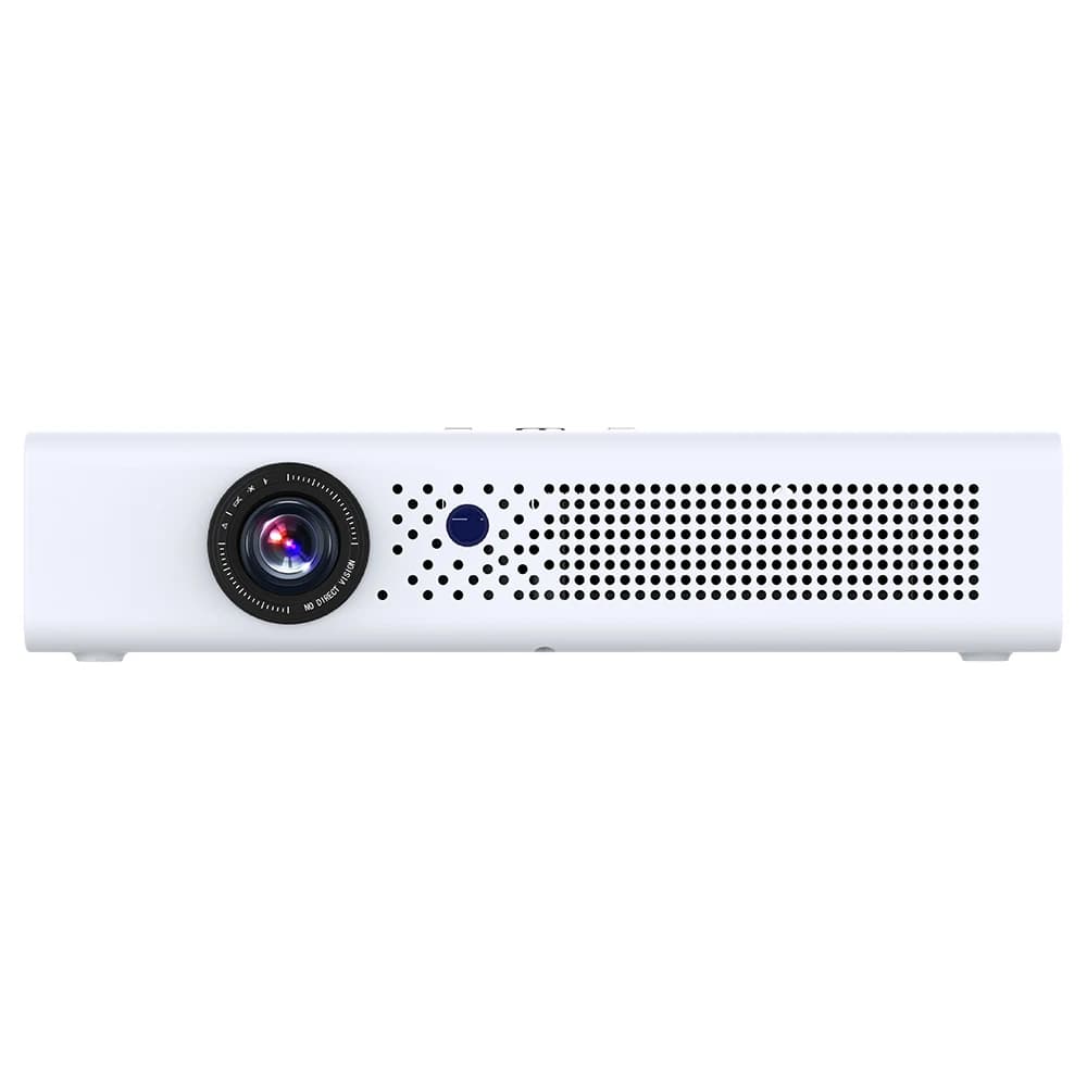 Proiettore Mini DLP Portatile XY HD Blu-Ray 600 Ansi Lumen LED con Sistema Android 9.0 e WIFI Dual-Band Integrato