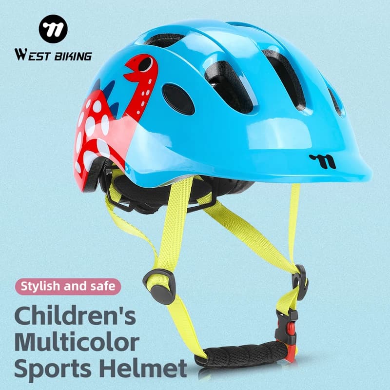 WEST BIKING Kids Bike Helmet Adjustable Bike Helmet for Boys and Girls Children Bike Helmet for Multi-sport Scooter Light